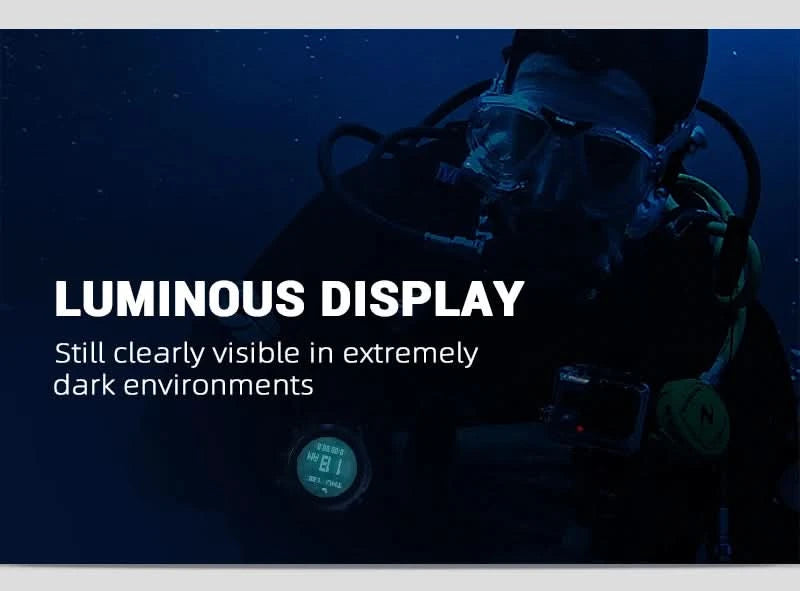 π NORTH EDGE 50M Dive Computer Watch β Scuba Diving NDL Monitor πββοΈ