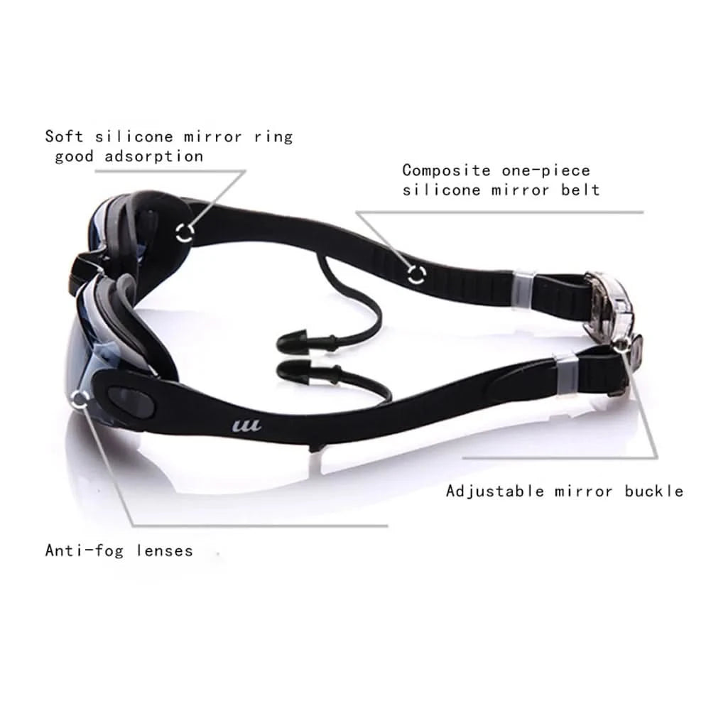 ๐ Professional Swimming Goggles Kit โ Everything You Need for a Perfect Swim! ๐