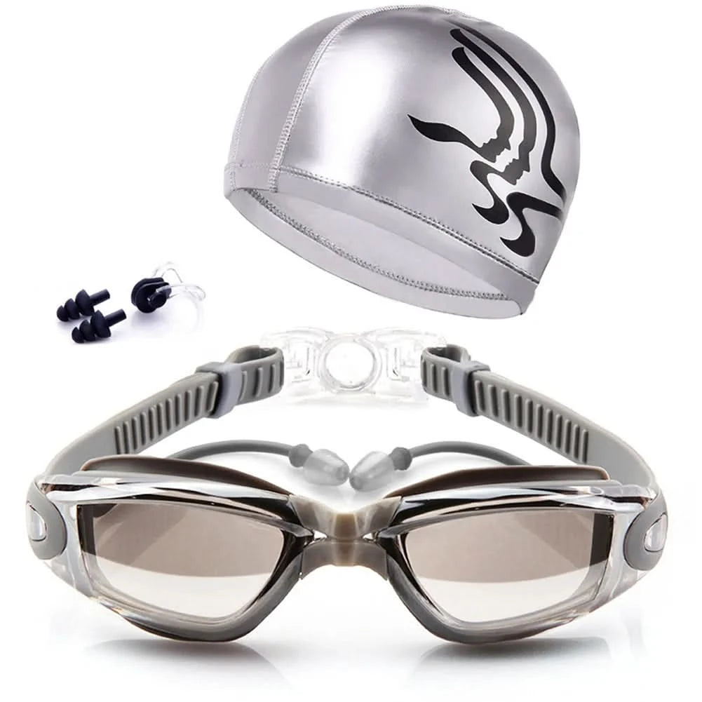 ๐ Professional Swimming Goggles Kit โ Everything You Need for a Perfect Swim! ๐