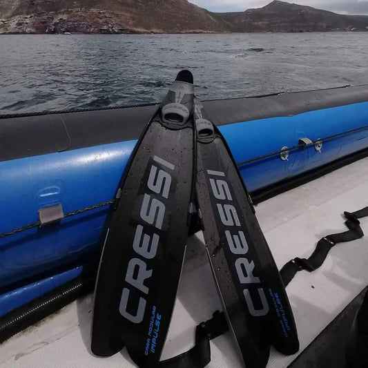 🏊♂️ Cressi Gara Modular Impulse Freediving Fins - Professional Long Blades