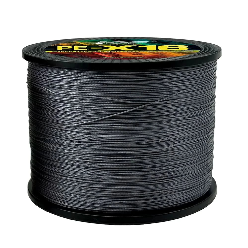 🎣 16 Strands Braided Fishing Line – 100M to 1000M | 25-200LB
