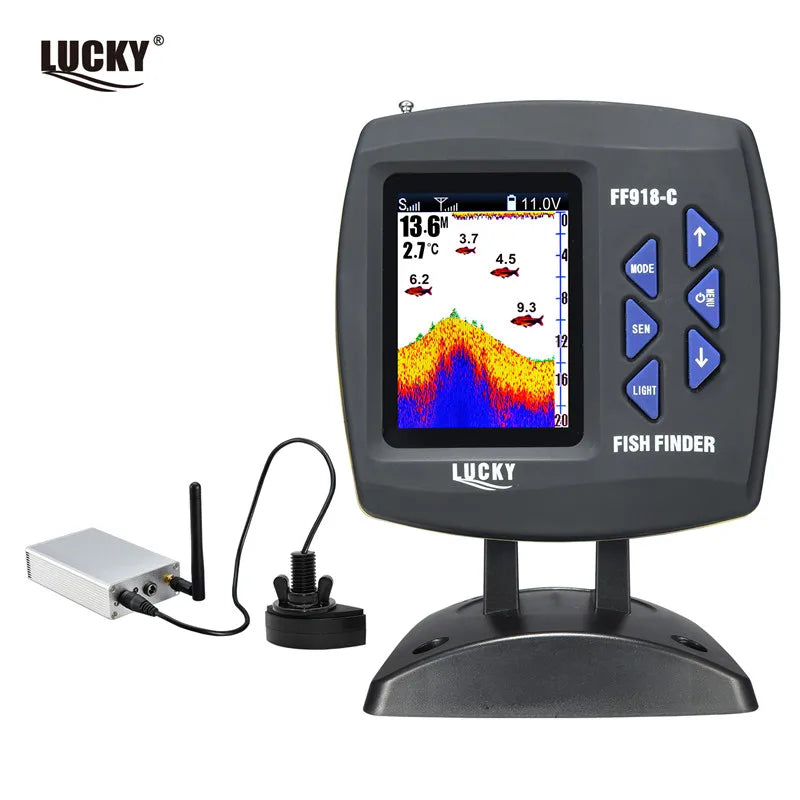 Boat Fish Finder 3.5" LCD (Remote Control)