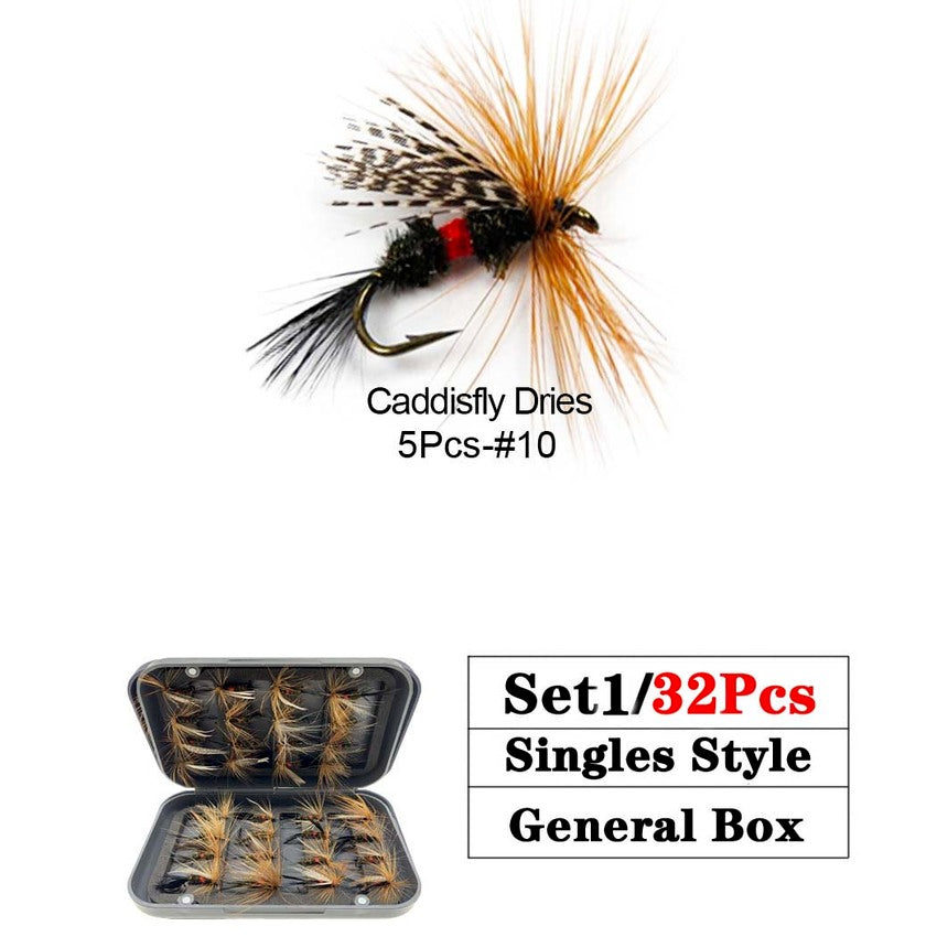 Fishing Flies Collection 32-112Pcs