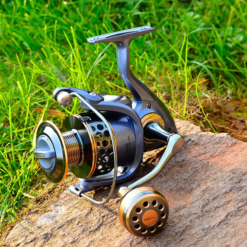 vividworld DW-DR Pre-Loading Spinning Reel – High-Powered Performance Fishing Reel