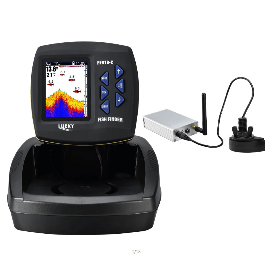 Boat Fish Finder 3.5" LCD (Remote Control)