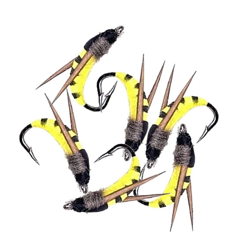 Ready Tied Flies Set with Spinners Spoon/Thrower for Trout Fishing for Fly Fishing