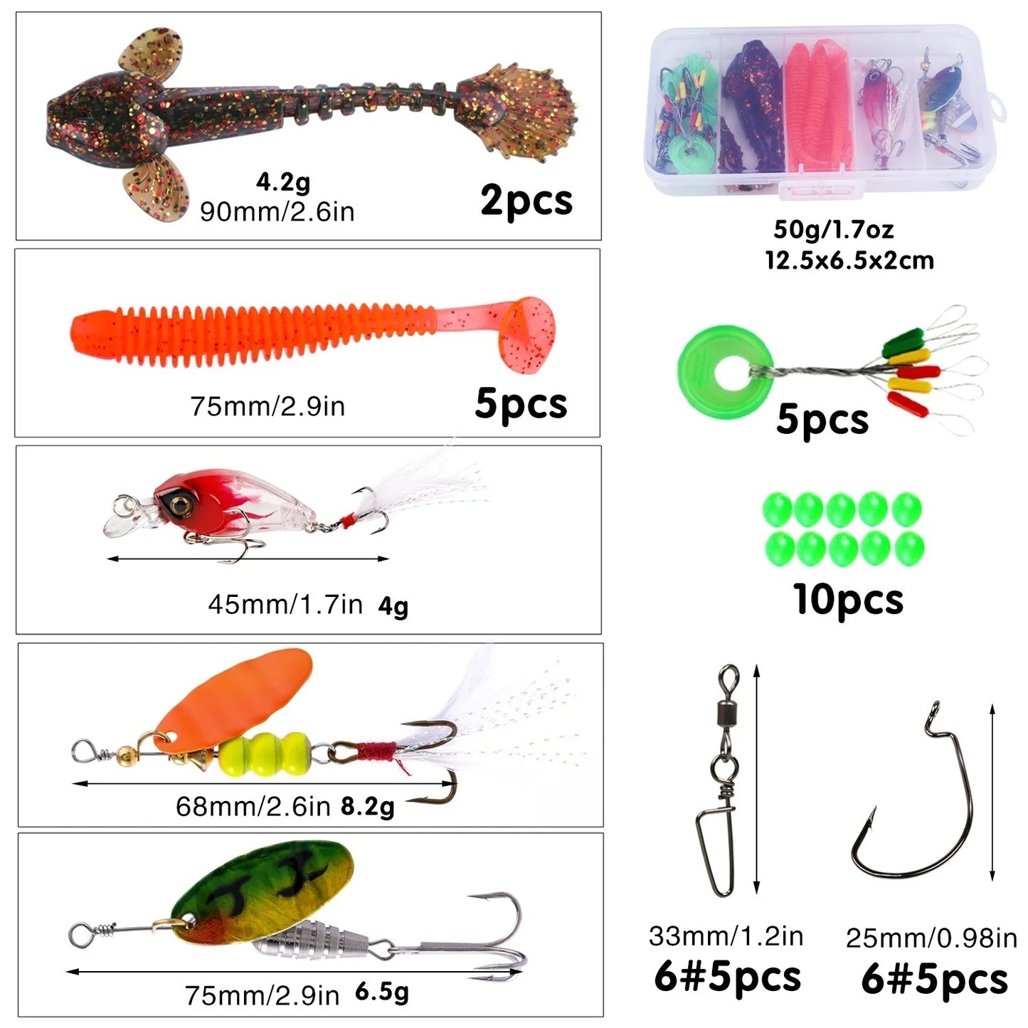 🎣 Sougayilang 5-Section Carbon Fishing Rod & Reel Combo – Travel-Friendly Baitcasting Kit 🎣