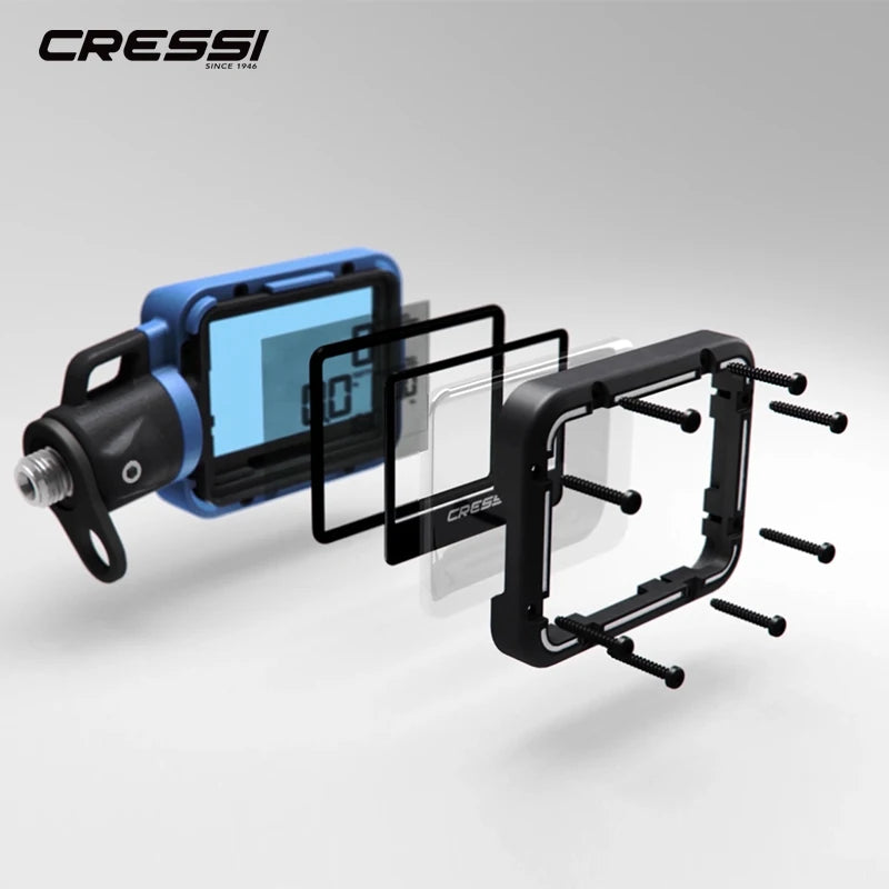 Cressi DIGI 2 Digital Console Diving Depth Gauge Pressure