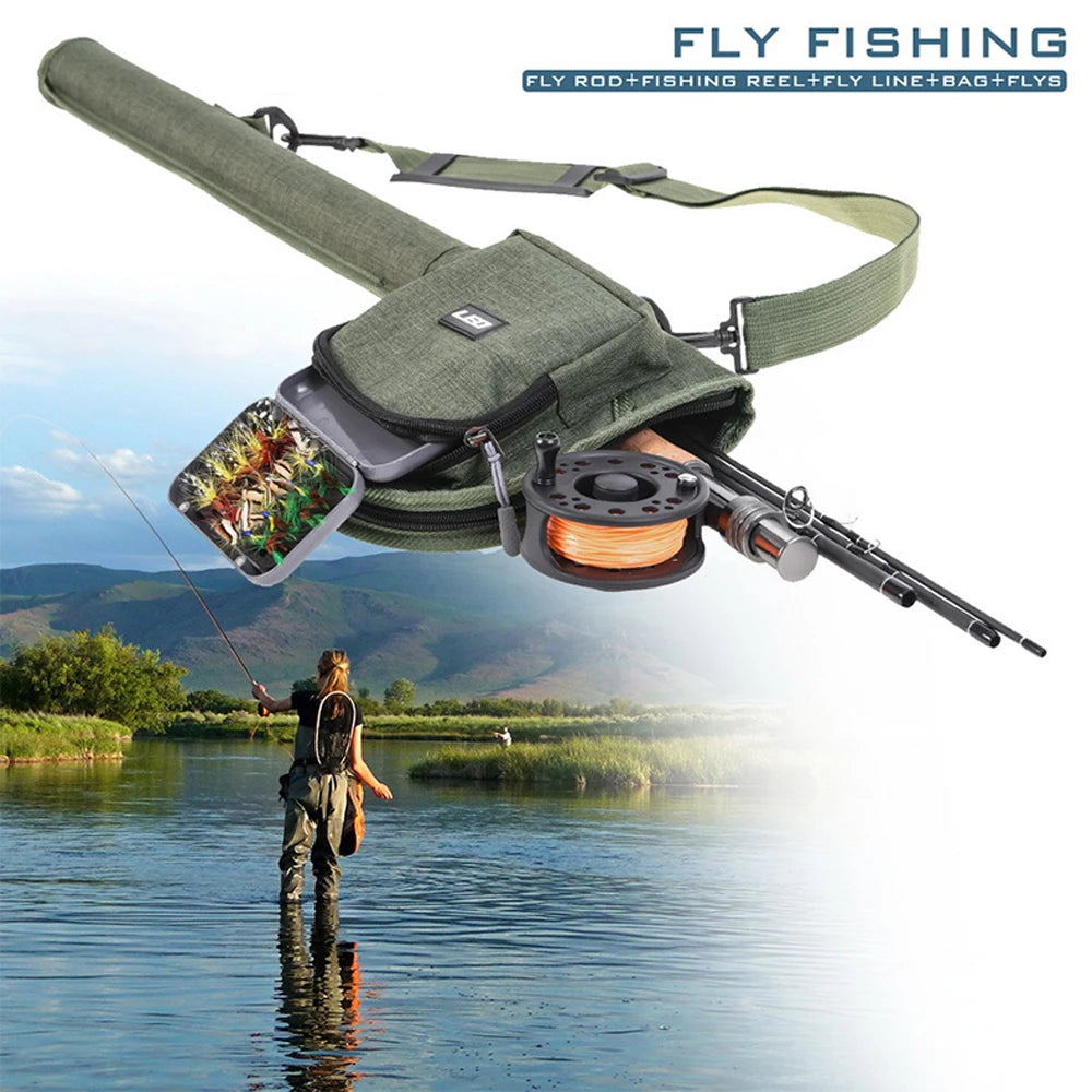 🎣 Hewolf Fly Fishing Rod & Reel Combo – Precision & Power for Every Cast! 🌊🏞️