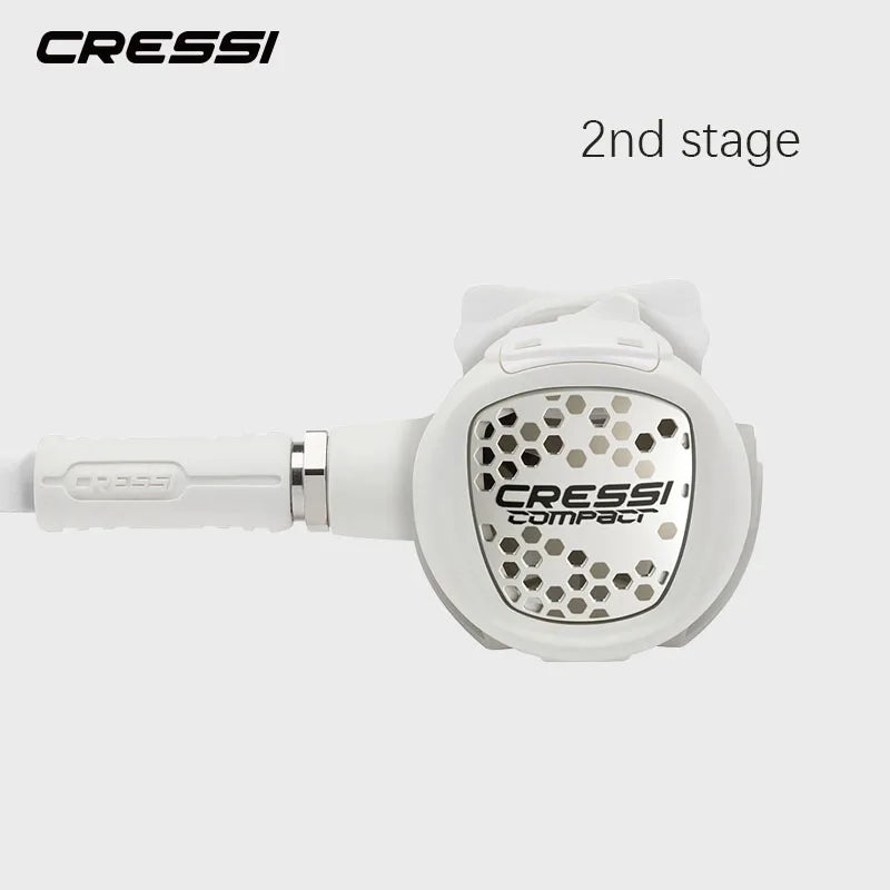 Cressi  MC9 / COMPACT Balanced Dive Regulator Scuba Diving 1st Stage 2nd Stage Set Made in Italy.