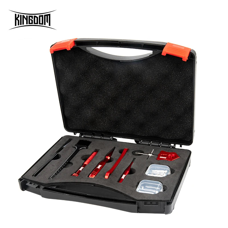 KINGDOM 10-Piece Fishing Reel Maintenance &amp; Repair Kit