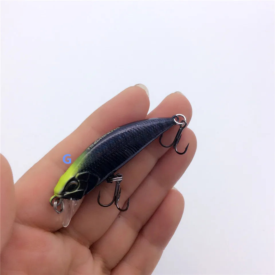 Tsurinoya 4PC 50mm 5g Sinking Minnow Artificial Bait for Trout Bass Fishing