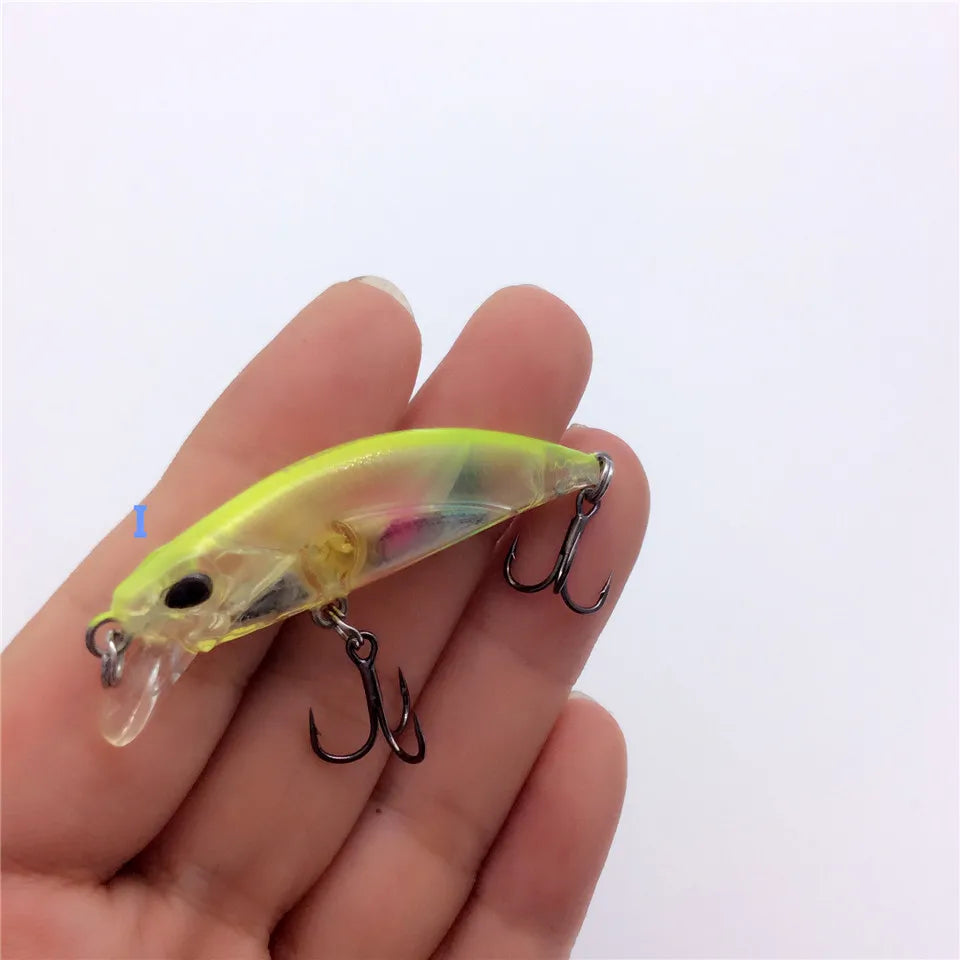 Tsurinoya 4PC 50mm 5g Sinking Minnow Artificial Bait for Trout Bass Fishing