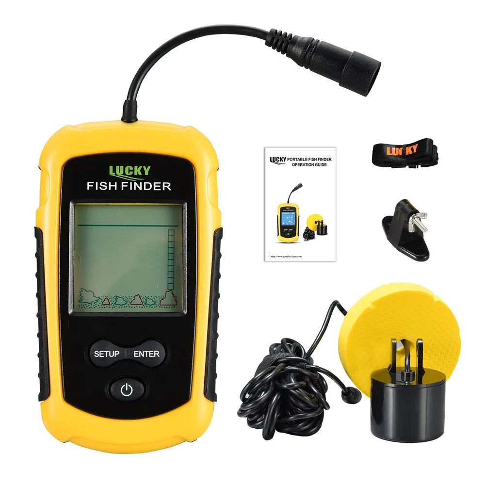 Fish Finders Alarm 100M Portable Sonar