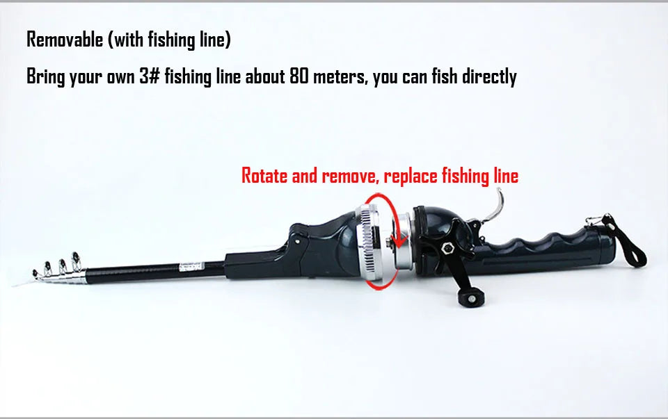 Foldable Fishing Rod