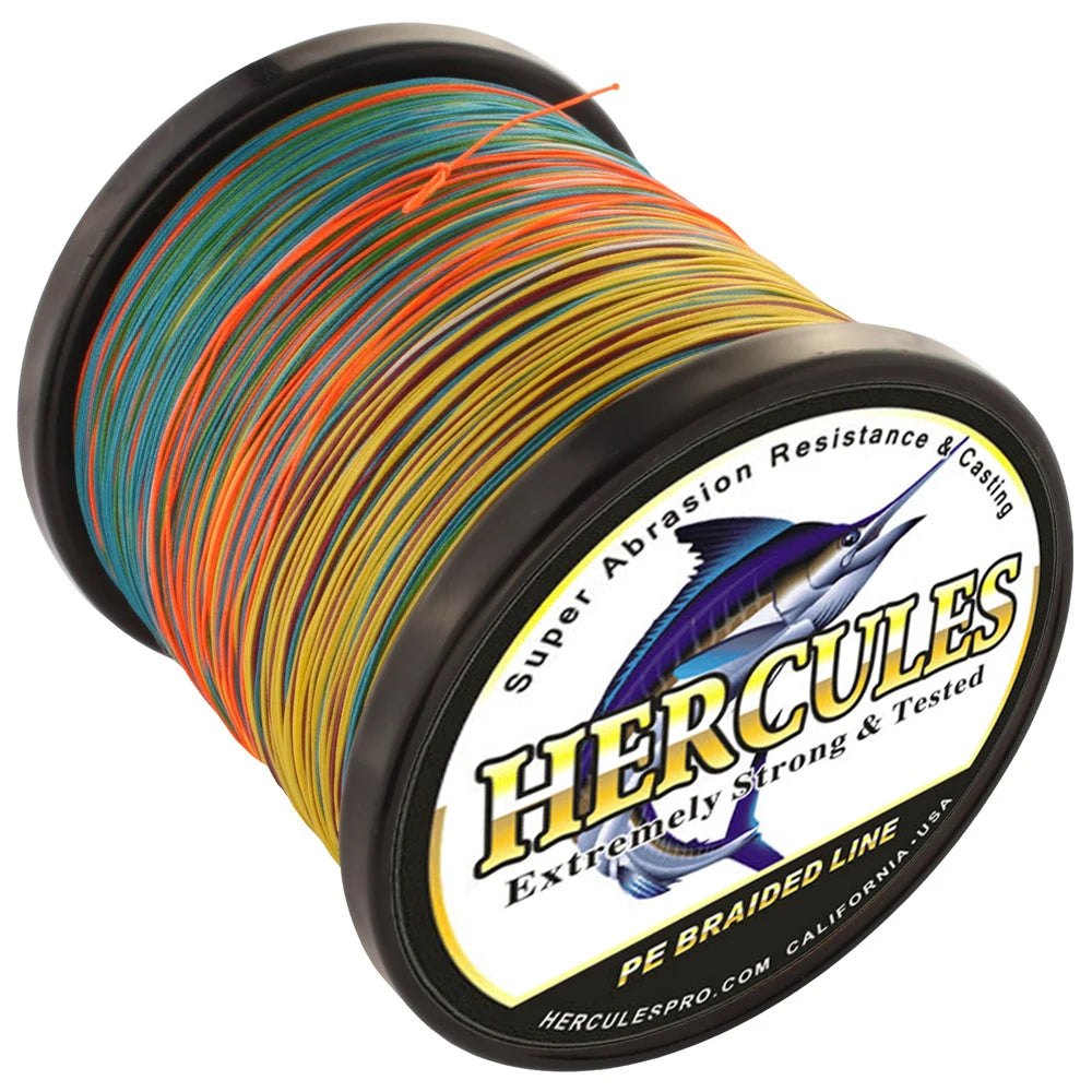 🎣 Hercules 8-Strand Braided Fishing Line – Super Strong & Smooth Casting
✅ Available in: 1500m / 2000m