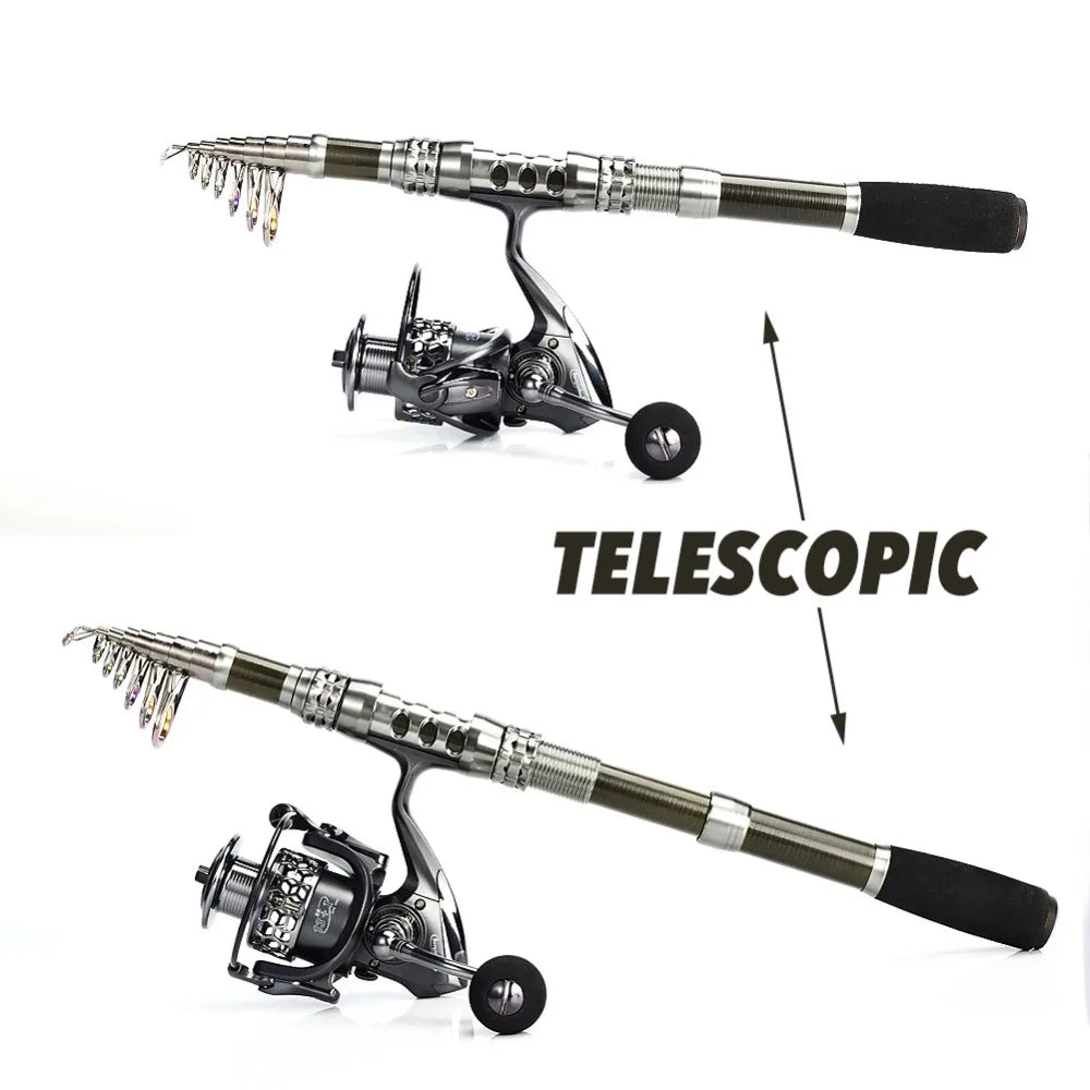 Sougayilang Fishing Rod Combos + Spinning Reels