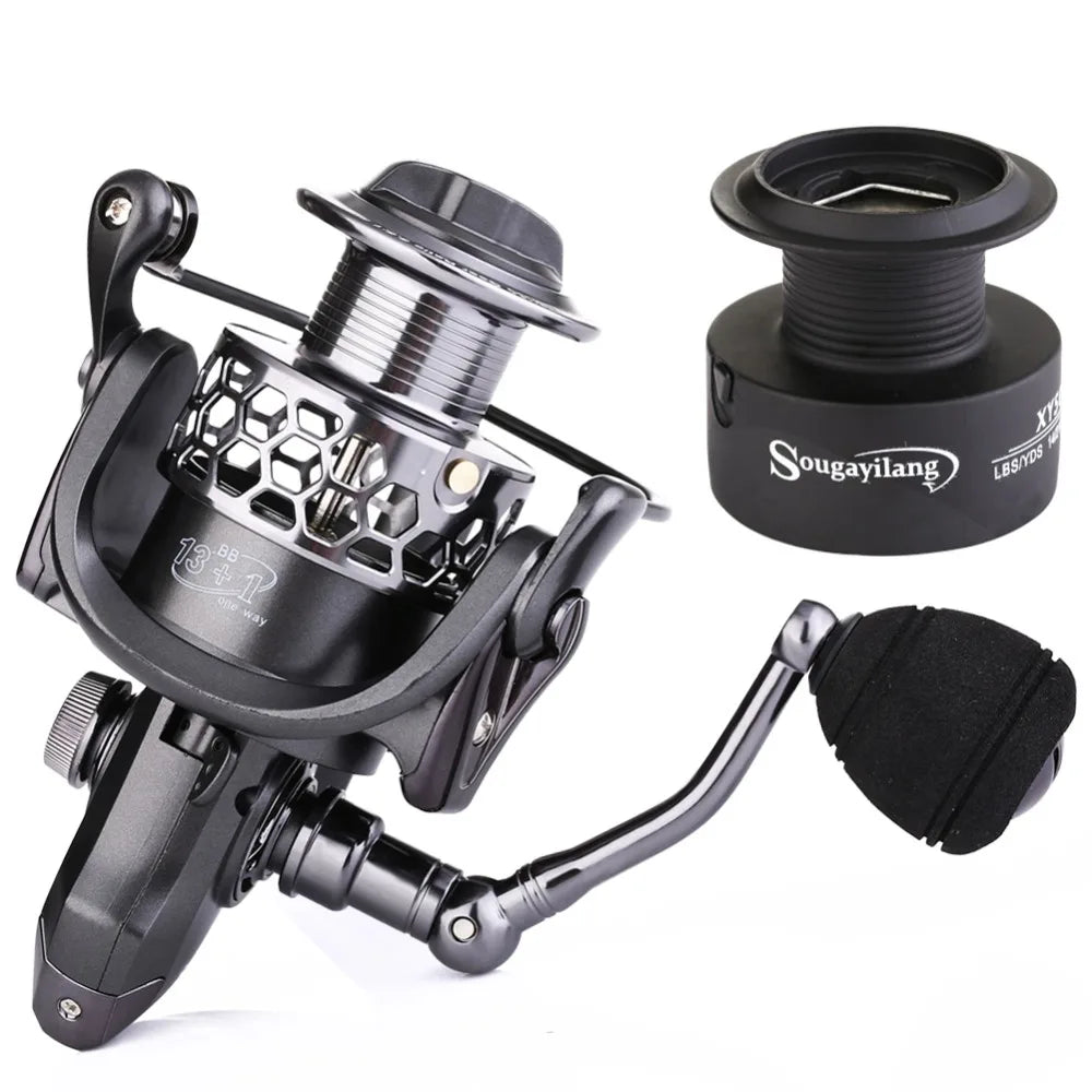 Sougayilang Fishing Rod Combos + Spinning Reels