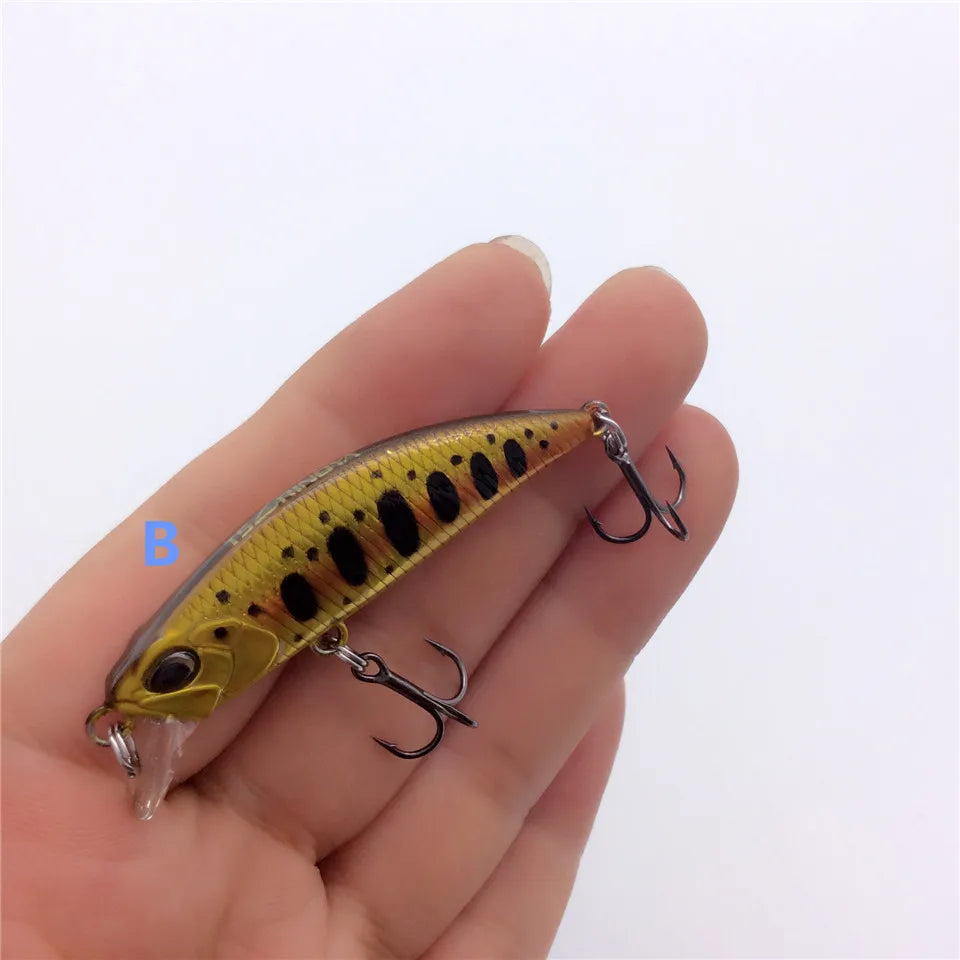 Tsurinoya 4PC 50mm 5g Sinking Minnow Artificial Bait for Trout Bass Fishing