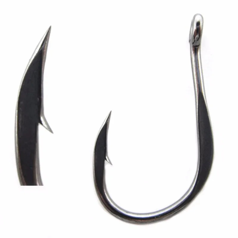 Super Sharped Fishing Hooks Chinu Ring Forged High Carbon Steel Fish Hook Hight Quality