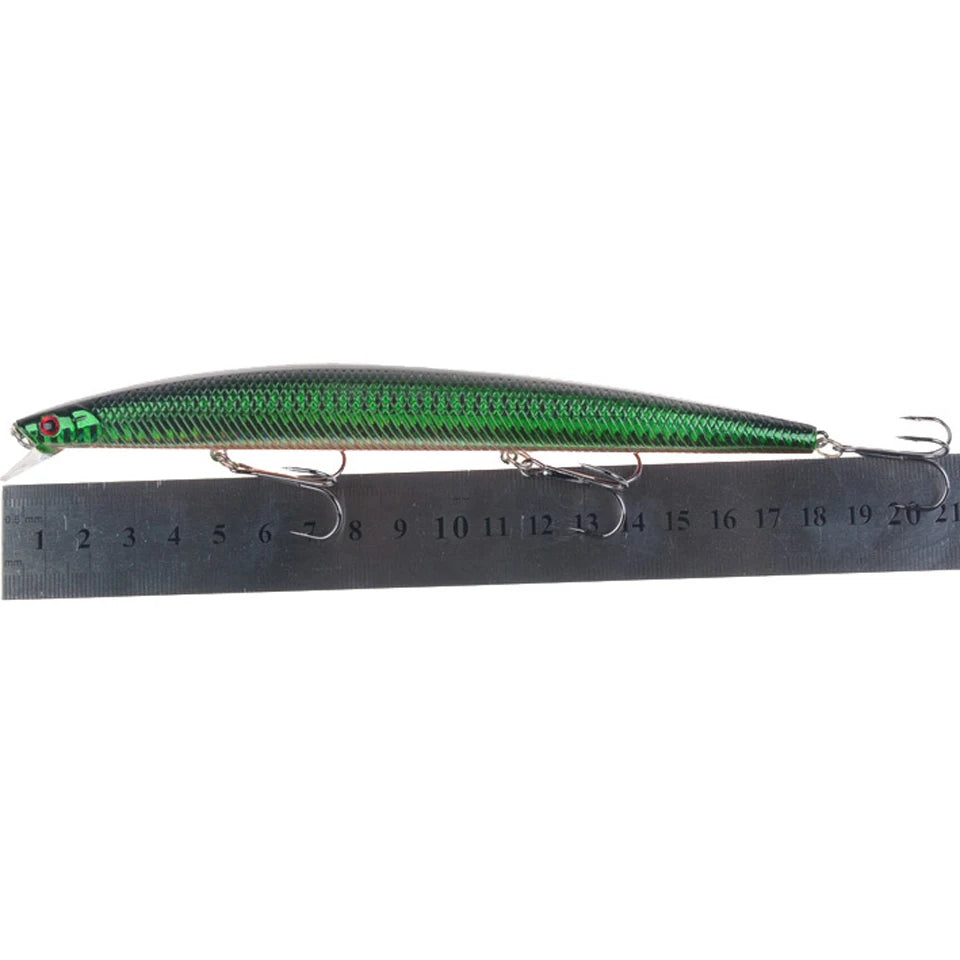 1pcs 18cm 24g big long fish