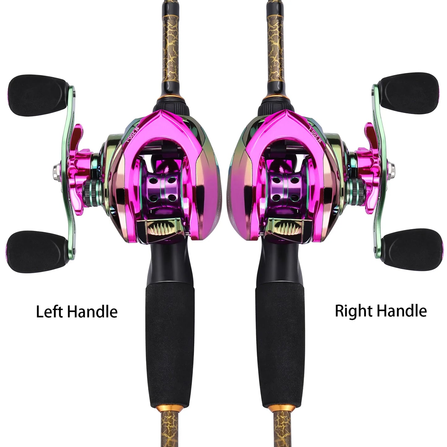 🎣 Sougayilang 5-Section Carbon Fishing Rod & Reel Combo – Travel-Friendly Baitcasting Kit 🎣