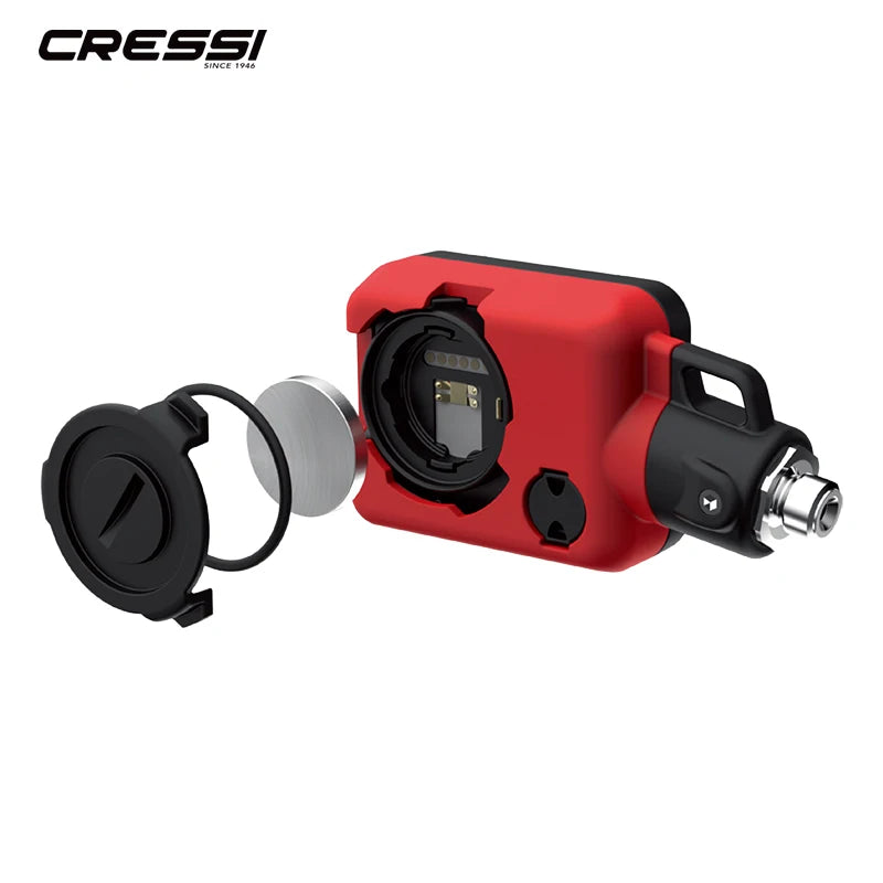 Cressi DIGI 2 Digital Console Diving Depth Gauge Pressure