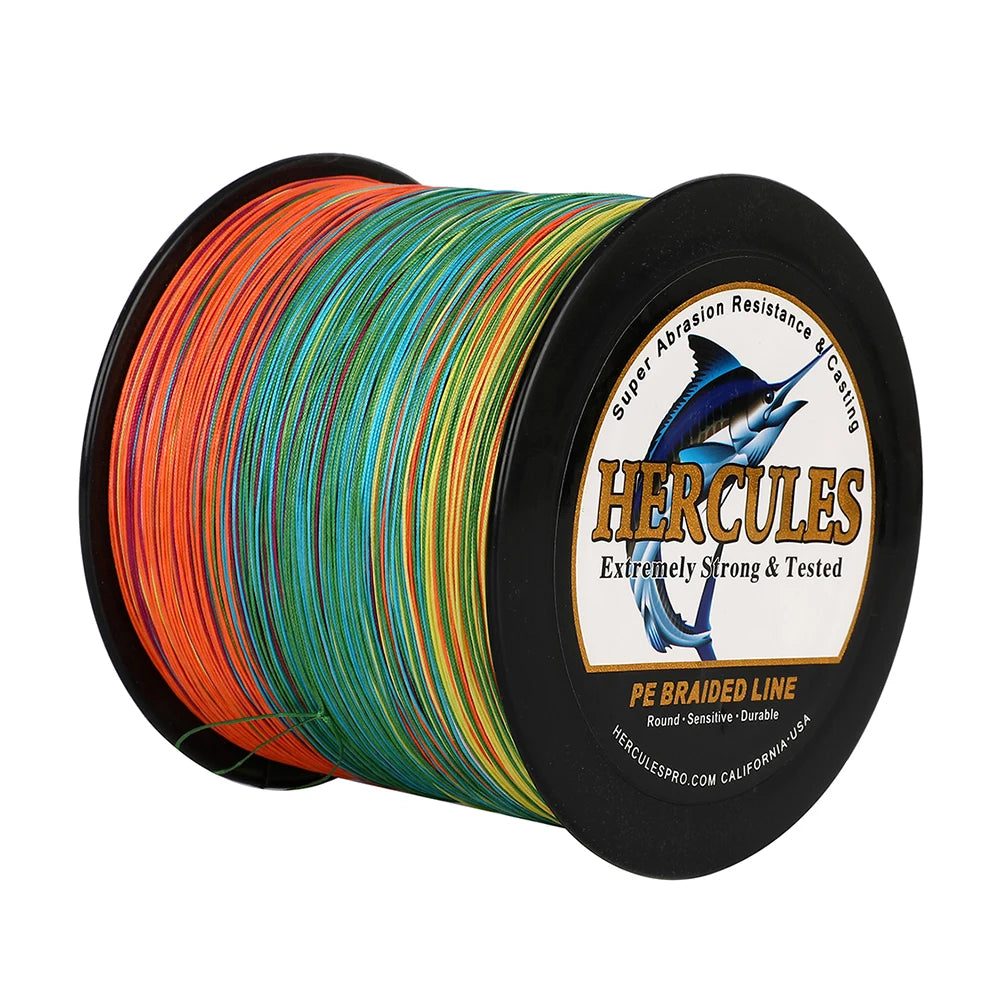 🎣 Hercules 8-Strand Braided Fishing Line – Super Strong & Smooth Casting
✅ Available in: 1500m / 2000m