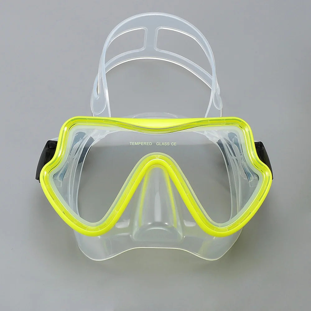 Snorkeling Diving Mask Anti-Fog with Nose Cover