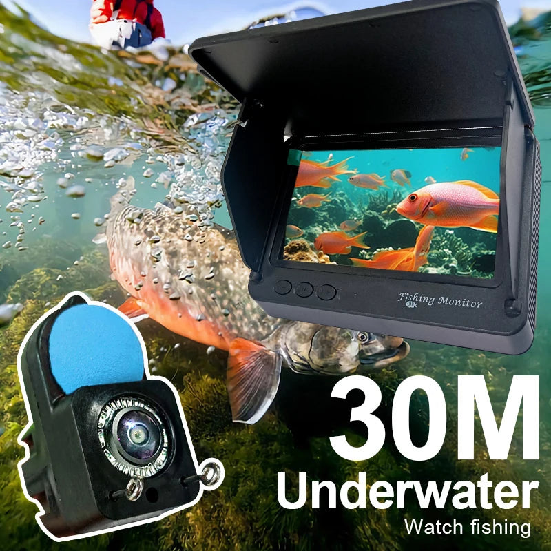 Fish Finder 4.3 Inch with LCD Monitor Camera Kit