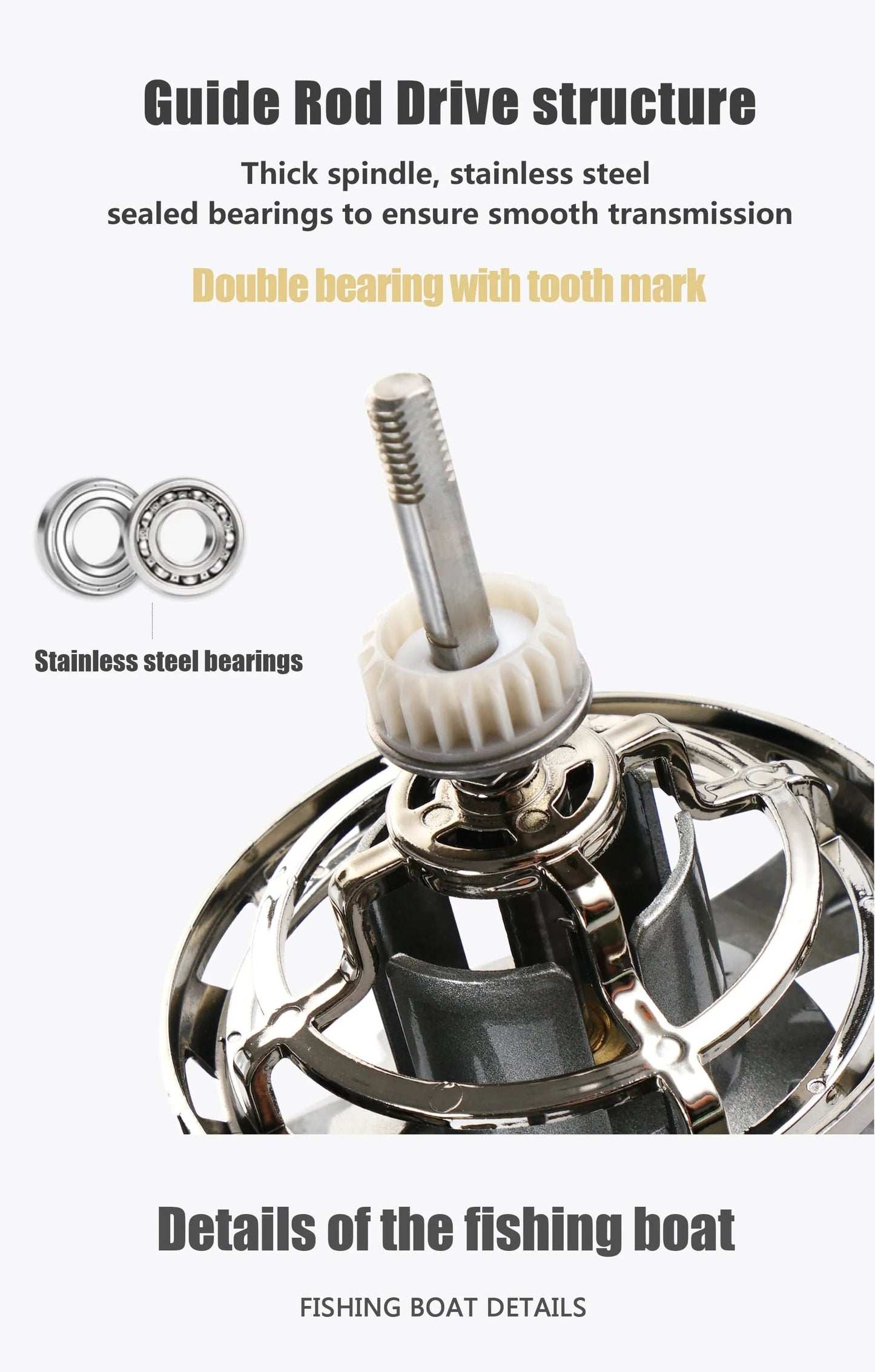 HUIDIAO NGK Spinning Fishing Reel (8000-14000 Series)