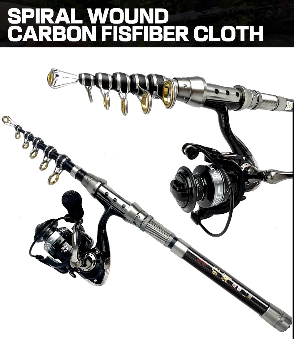 Fishing Rod with Spinning Reel