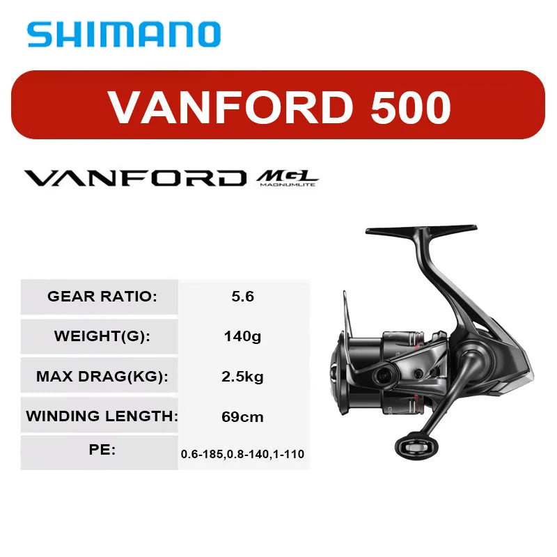 2024 NEW SHIMANO VANFORD Spinning Fishing Reel