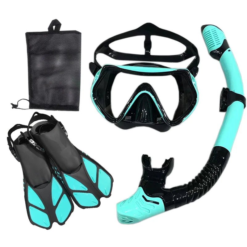 Scuba Diving Set with Mesh Gear Bag