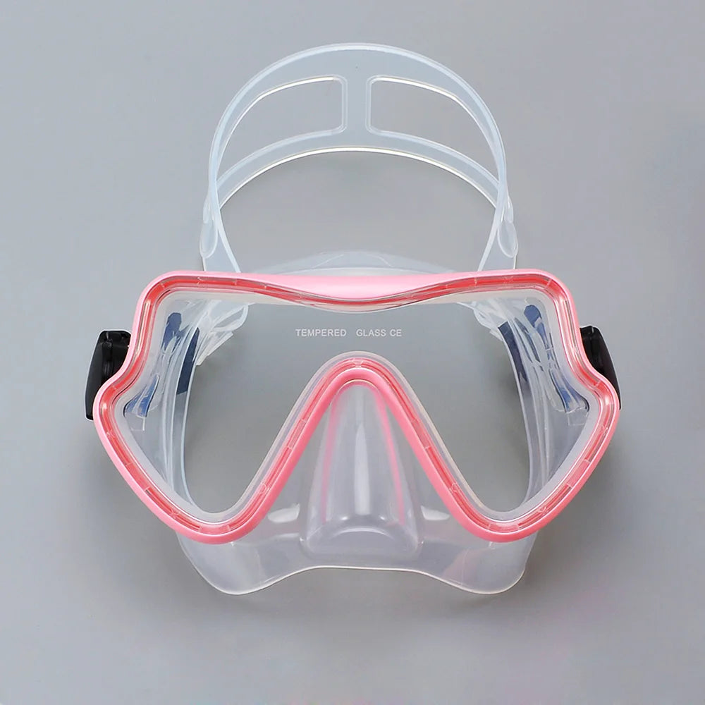 Snorkeling Diving Mask Anti-Fog with Nose Cover