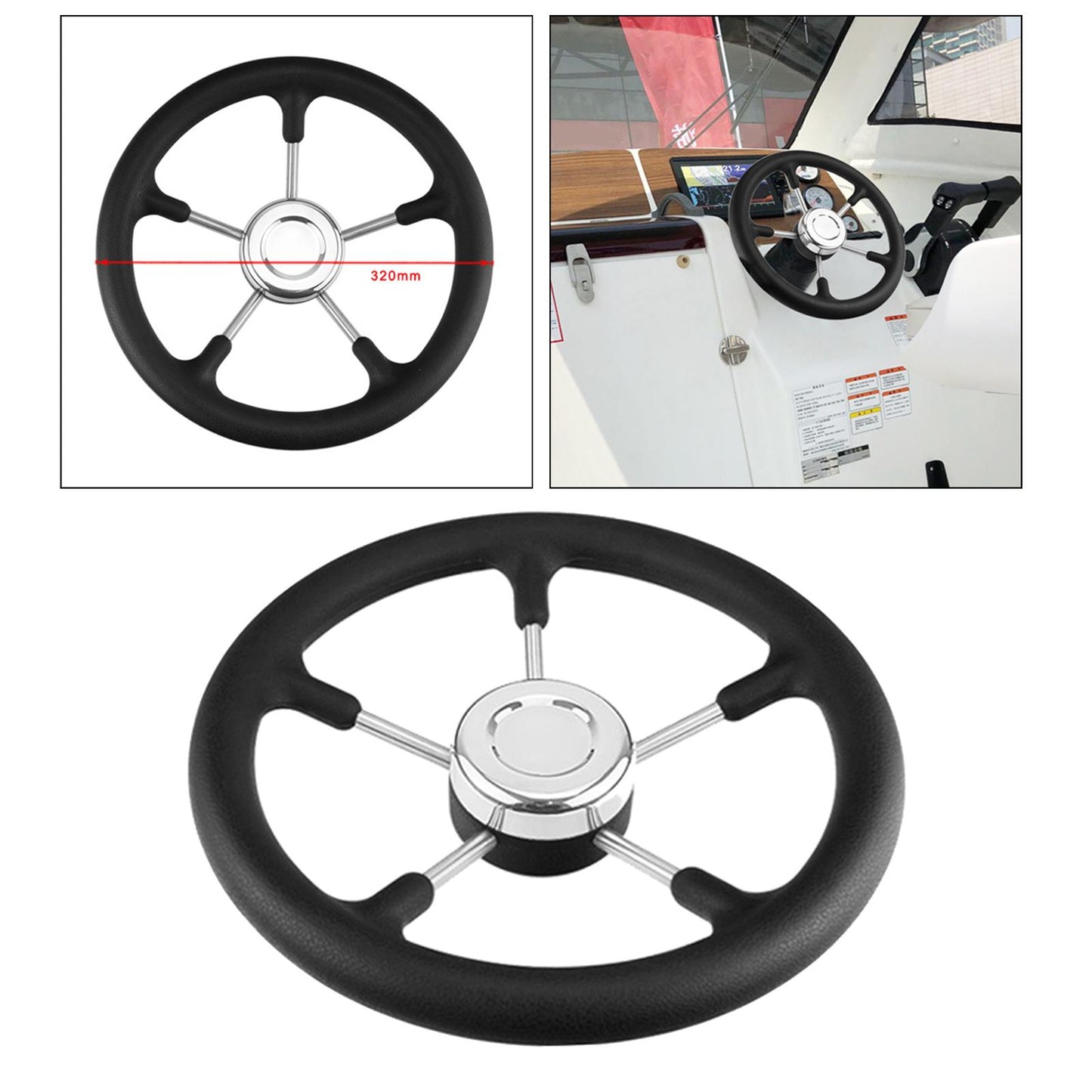 Hardwood Steering Wheel