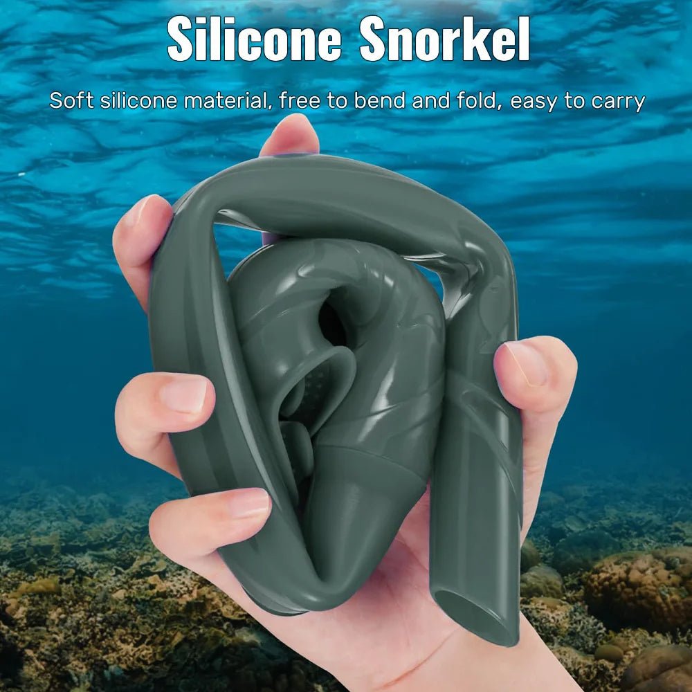 Foldable Soft Silicone Diving Snorkel