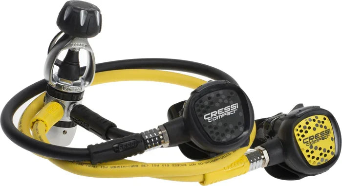 Cressi Ac2 + Compact + Octopus Compact Regulator Set INT Scuba Diving