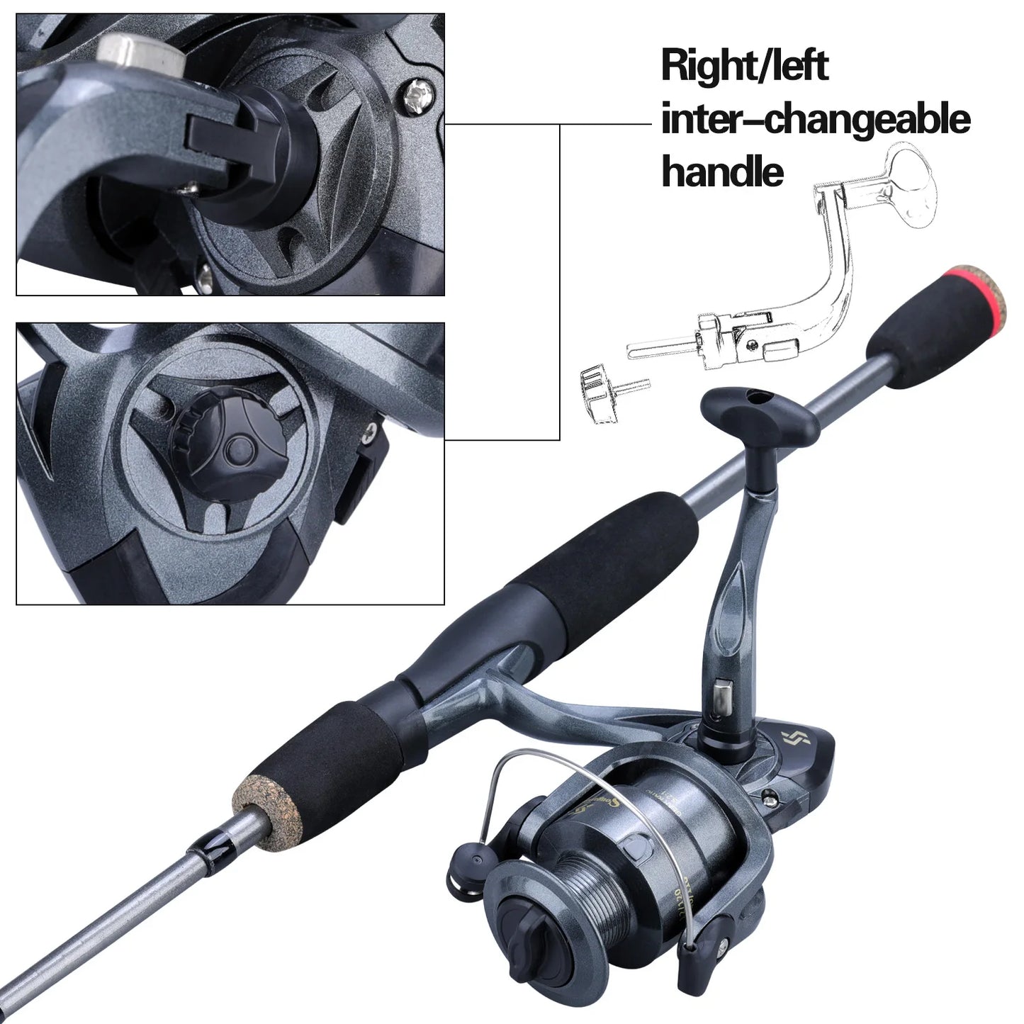 Fishing Rod and Reel Full Kit 1000-3000