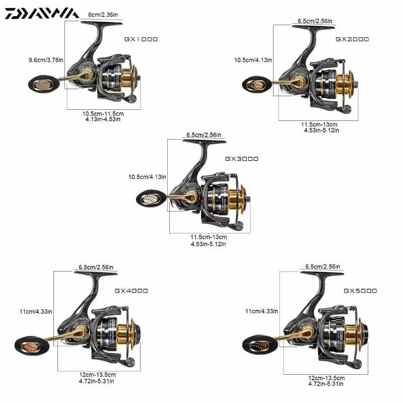 DAIWA GX Fishing Sunglasses & High-Speed Reel Combo – Premium Outdoor Gear