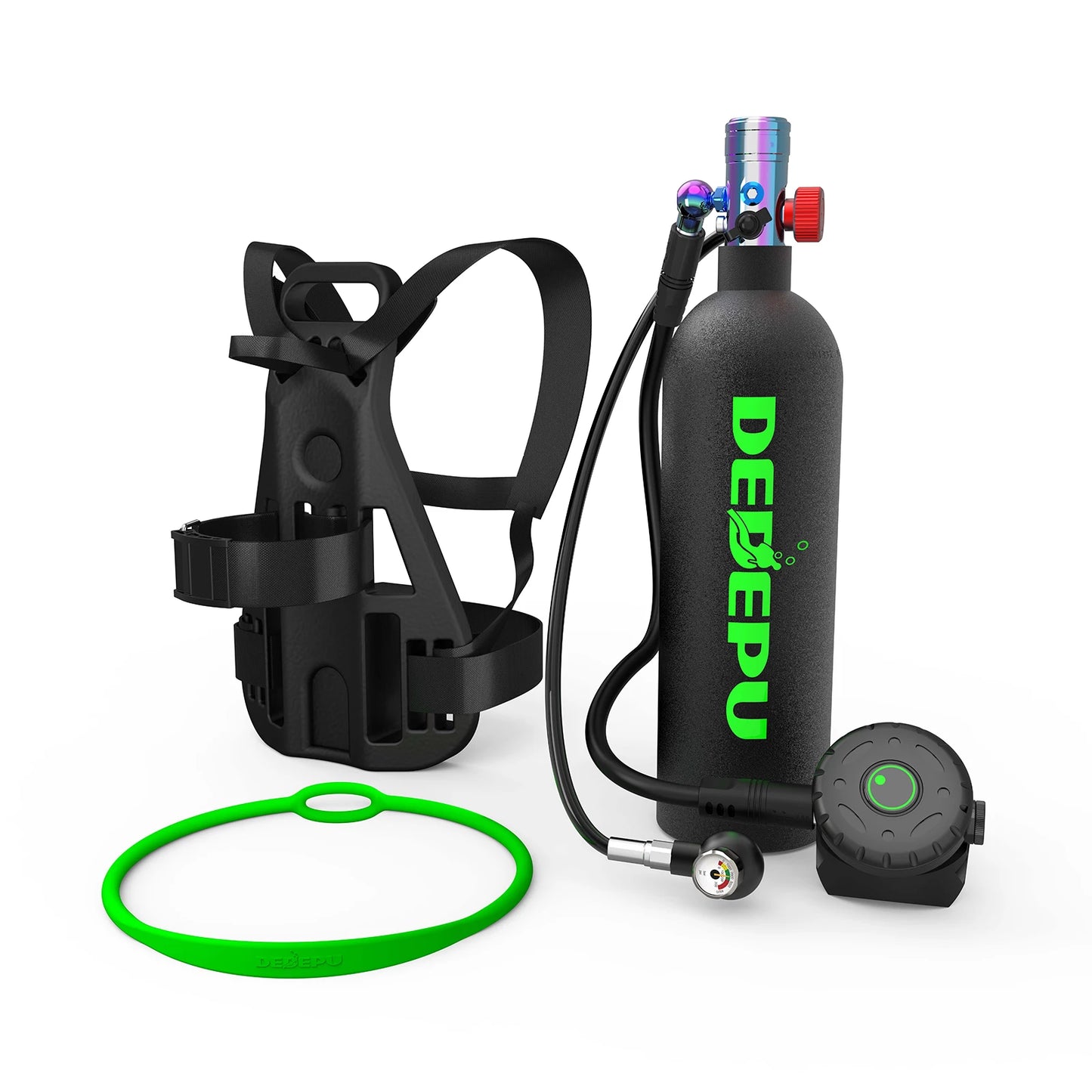 DEDEPU 2.3L Outdoor Oxygen Scuba Tank Snorkeling Equipment