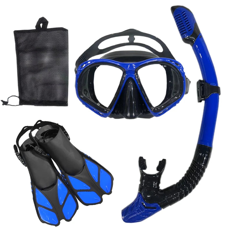 Scuba Diving Set with Mesh Gear Bag