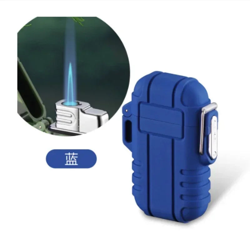 Outdoor Waterproof Lighter with Lanyard