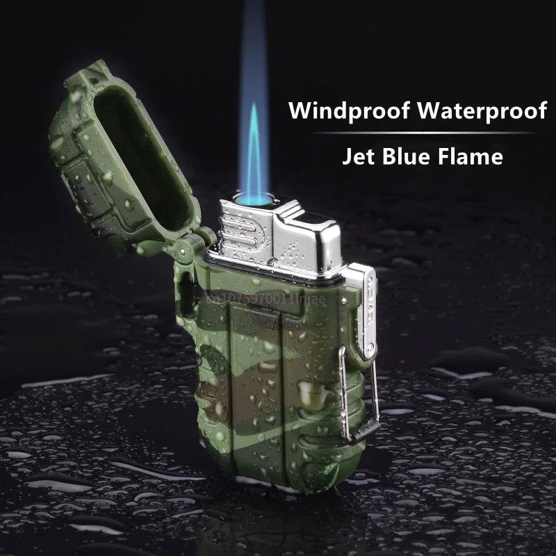 Outdoor Waterproof Lighter with Lanyard