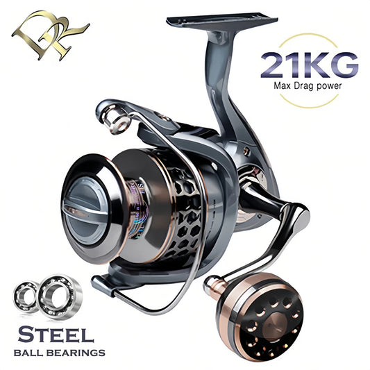 vividworld DW-DR Pre-Loading Spinning Reel – High-Powered Performance Fishing Reel