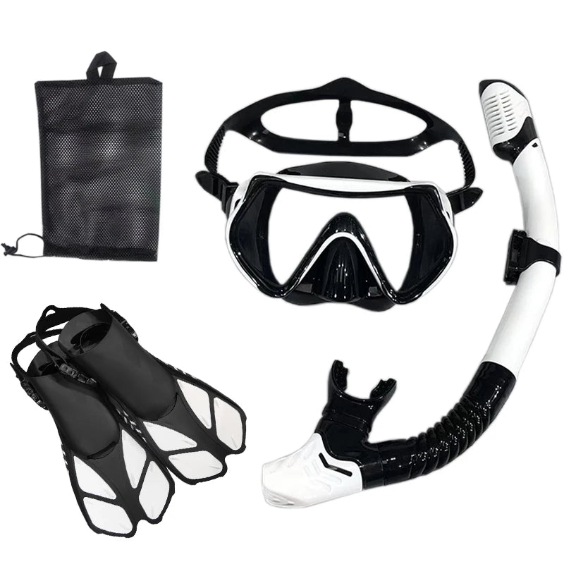 Scuba Diving Set with Mesh Gear Bag