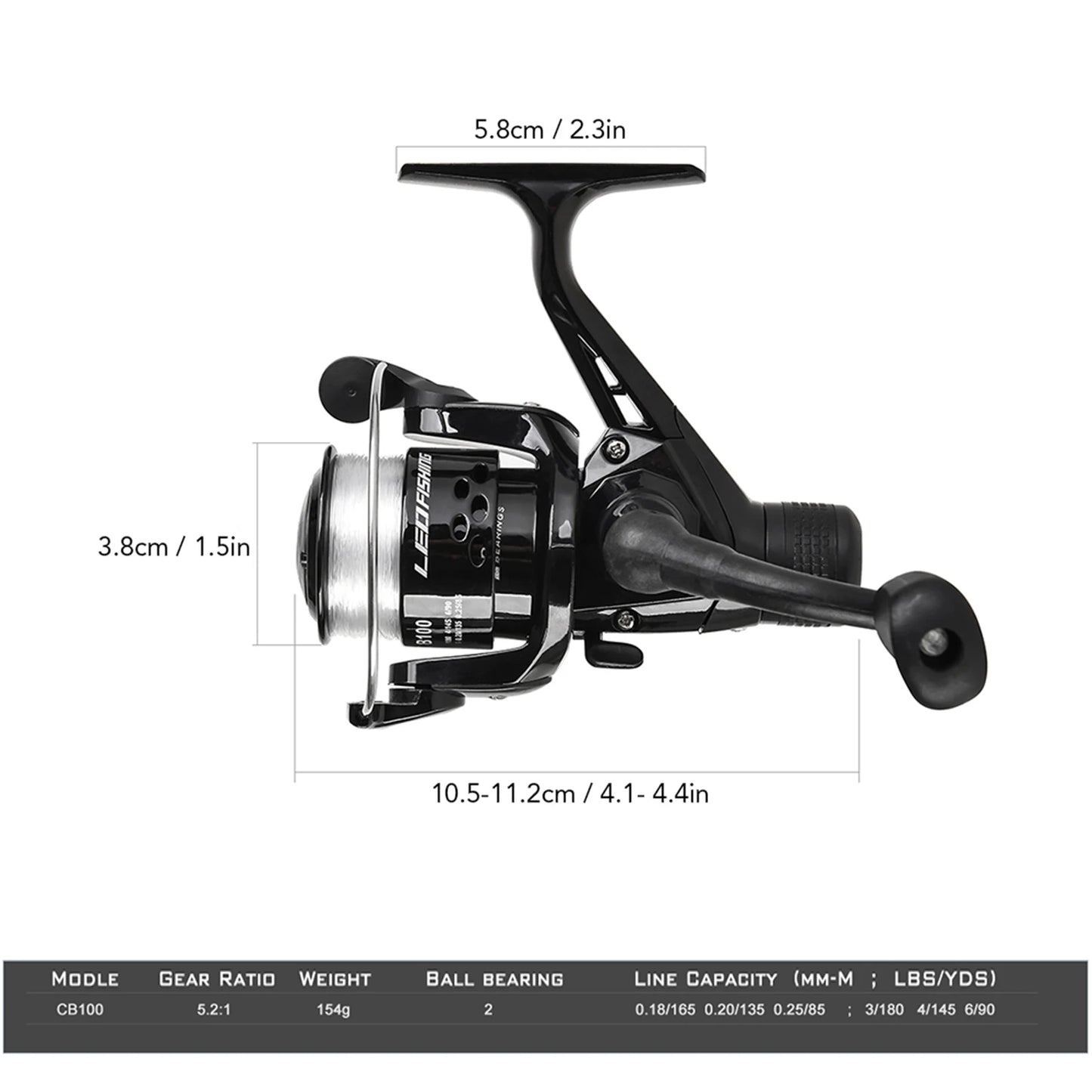 Fishing Rod Reel Combo Full Kit Carbon Fiber