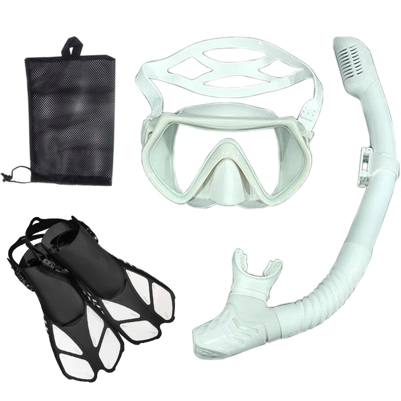 Scuba Diving Set with Mesh Gear Bag