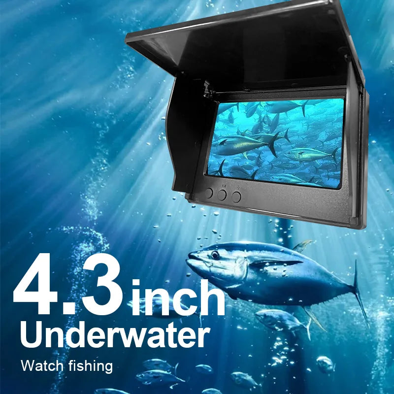 Fish Finder 4.3 Inch with LCD Monitor Camera Kit