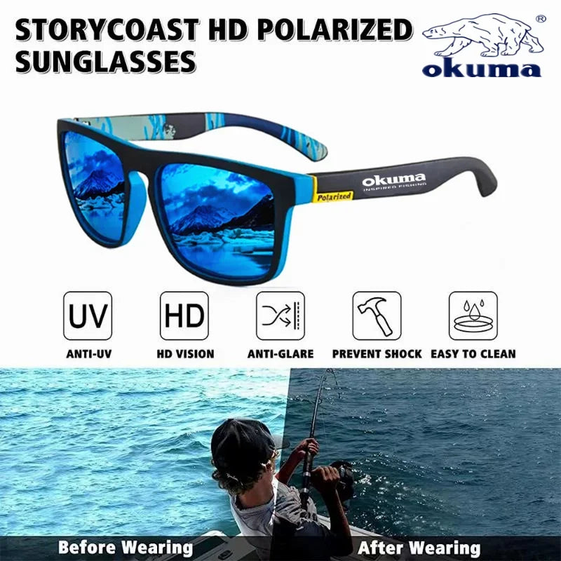 Okuma polarized sunglasses UV400 for men and women